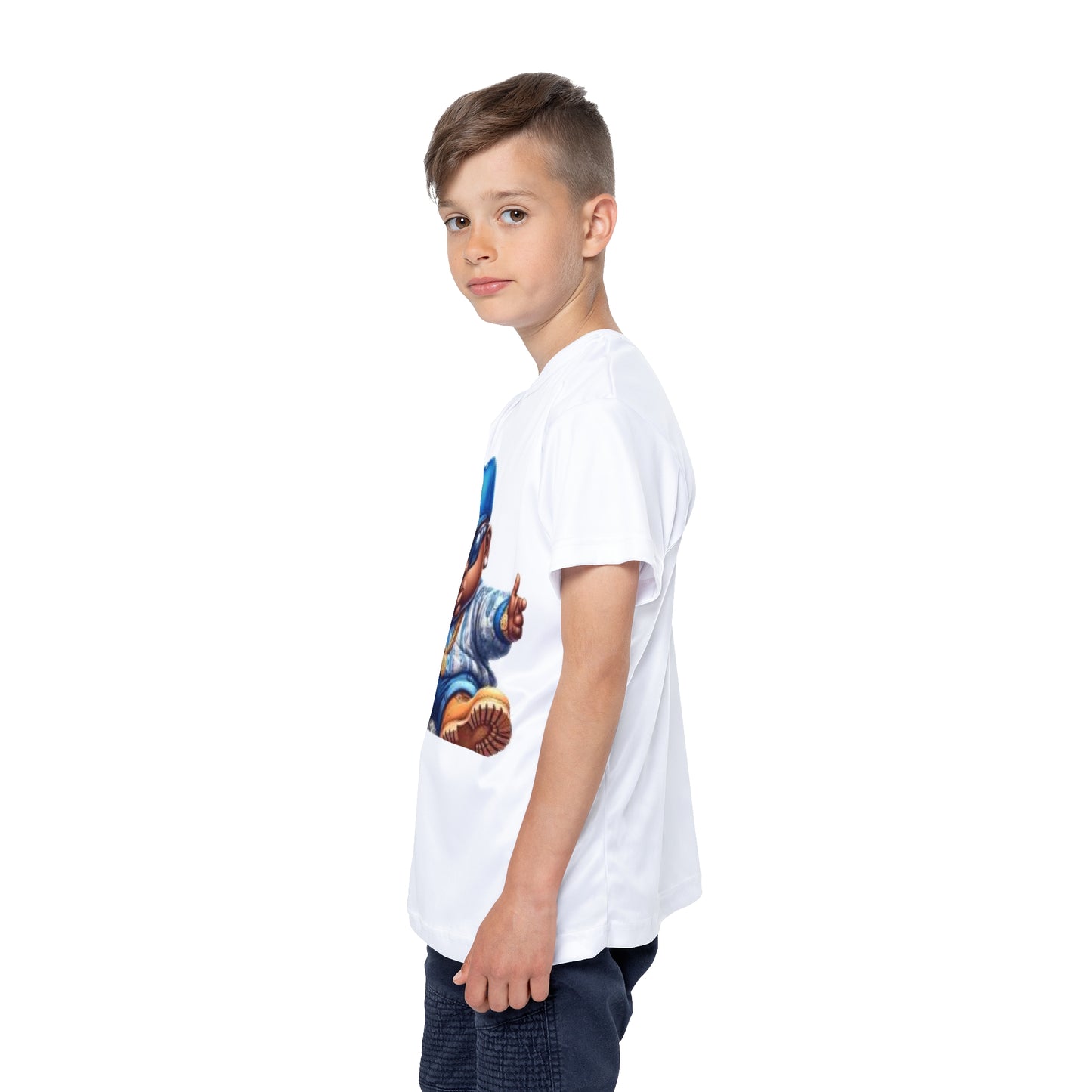 NY CARTOON CHARACTER UNISEX T SHIRTS FOR KIDS