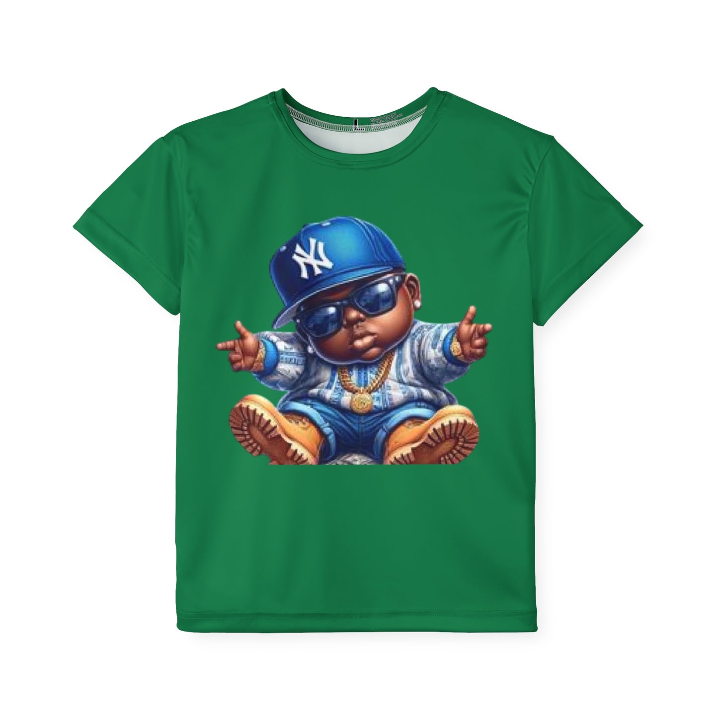 NY CARTOON CHARACTER UNISEX T SHIRTS FOR KIDS