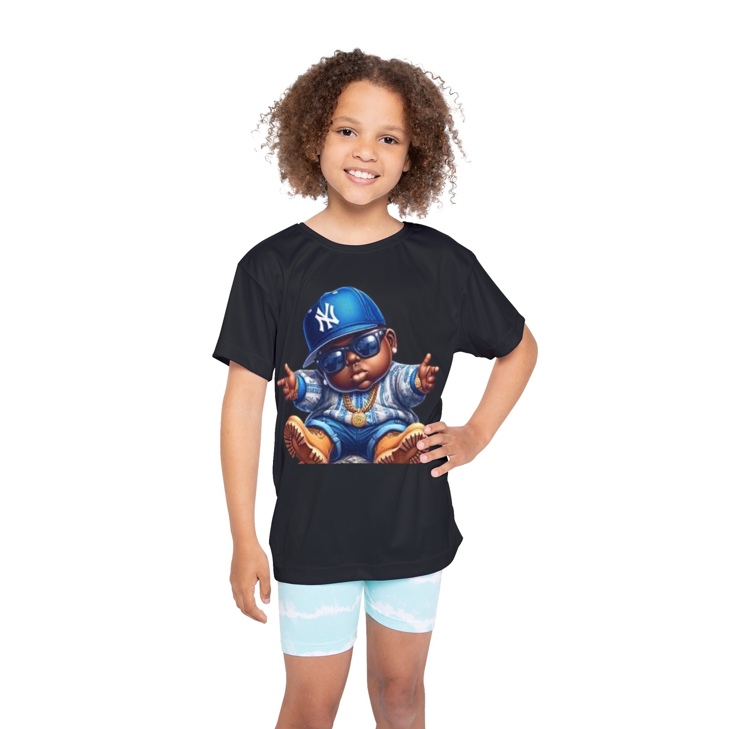 NY CARTOON CHARACTER UNISEX T SHIRTS FOR KIDS
