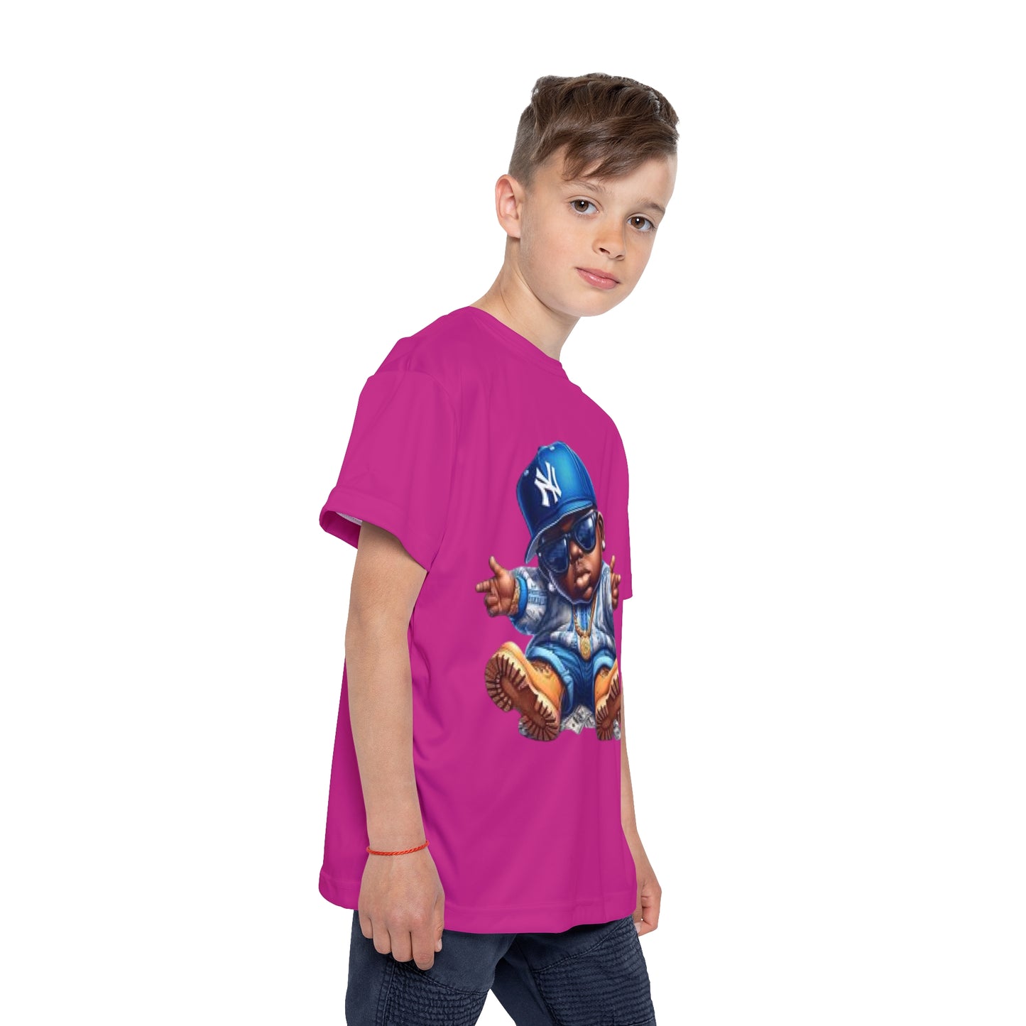 NY CARTOON CHARACTER UNISEX T SHIRTS FOR KIDS