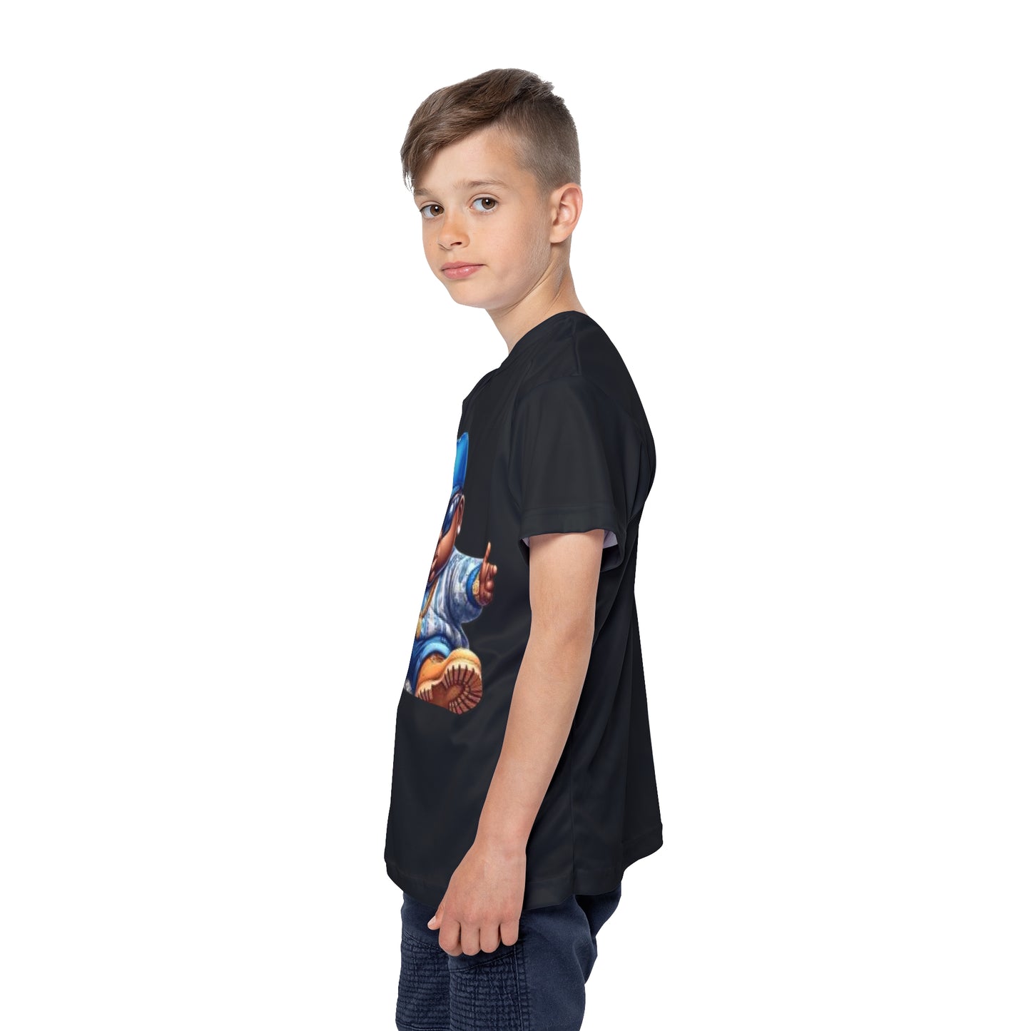 NY CARTOON CHARACTER UNISEX T SHIRTS FOR KIDS