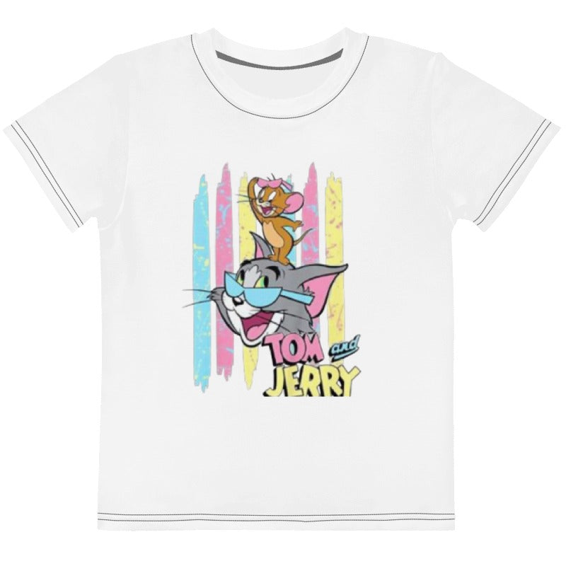 KIDS CARTOON CHARACTER UNISEX T SHIRTS