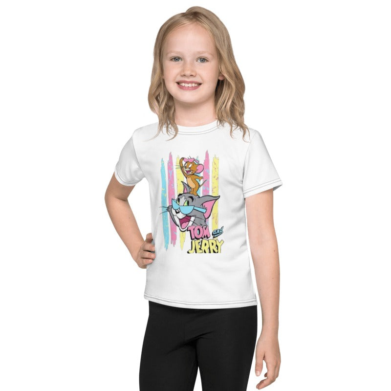 KIDS CARTOON CHARACTER UNISEX T SHIRTS